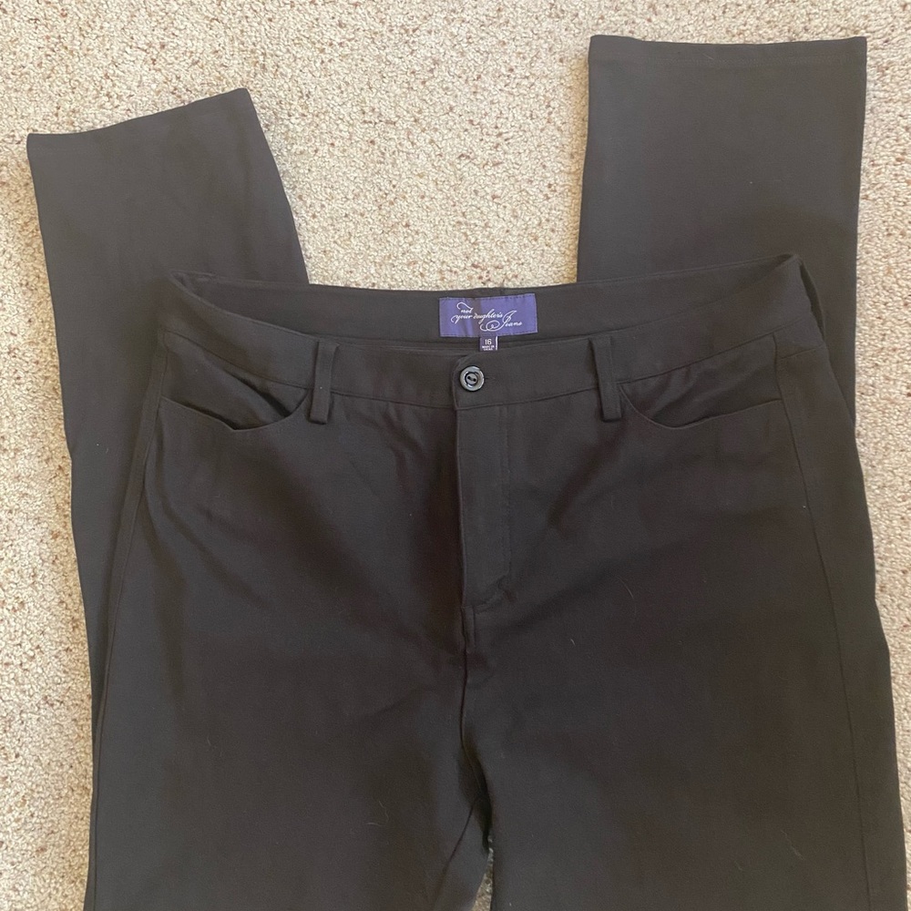 NYDJ black pants